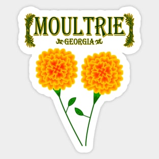 Moultrie Georgia Sticker